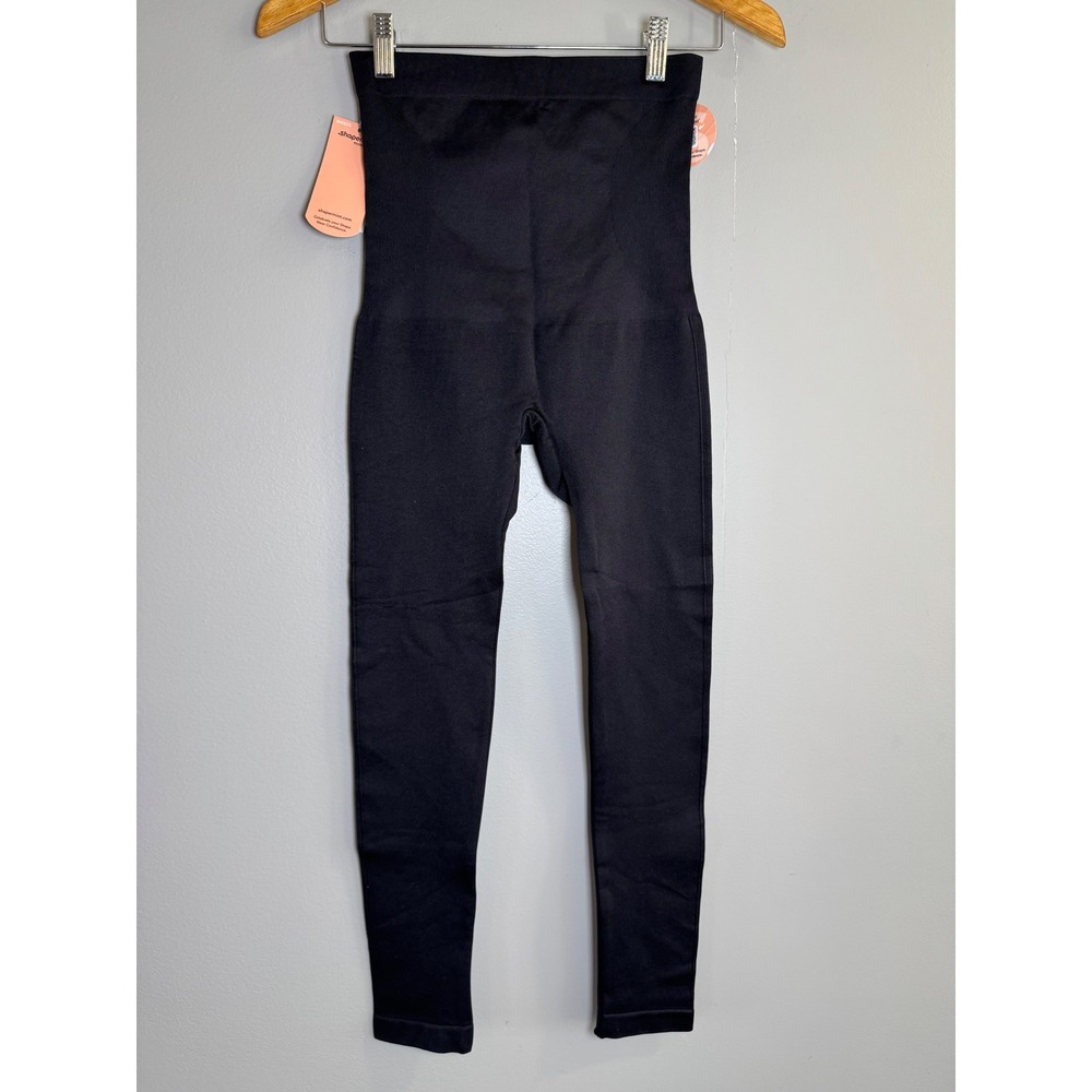 Shapermint Essentials High Waisted Shaping Leggings Black Size M 42075 NWT